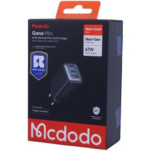 شارژر دیواری 67 وات مک دودو  GaN PD 3.35A