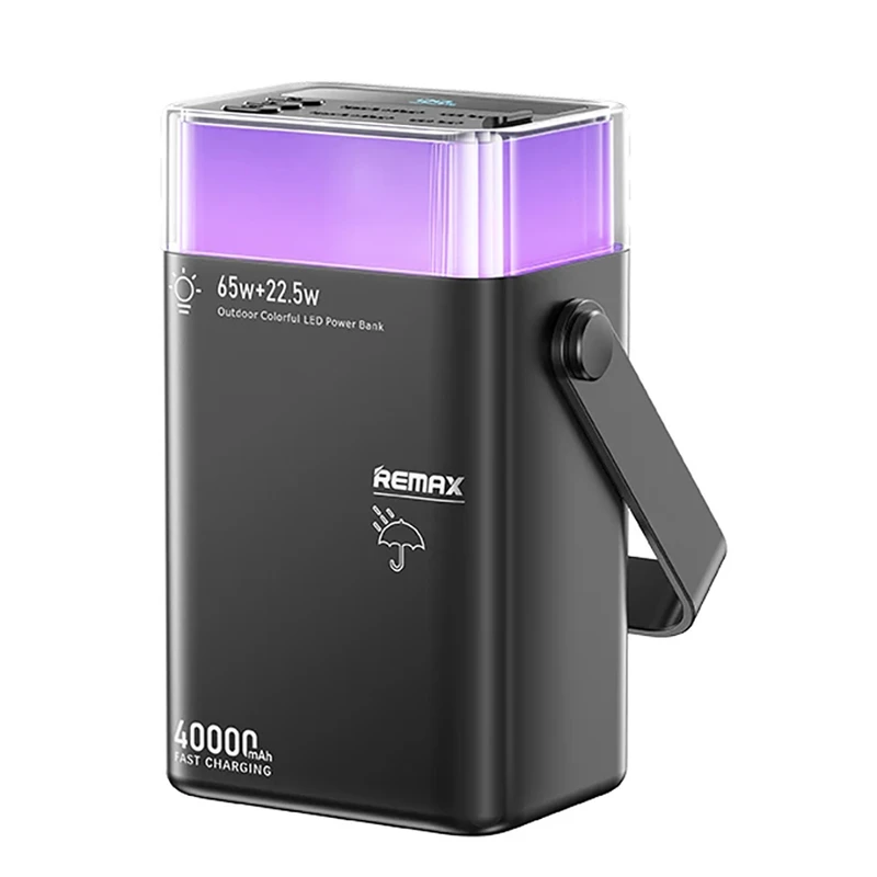پاوربانک 65w ریمکس مدل FP-3 ظرفیت 40000mAh