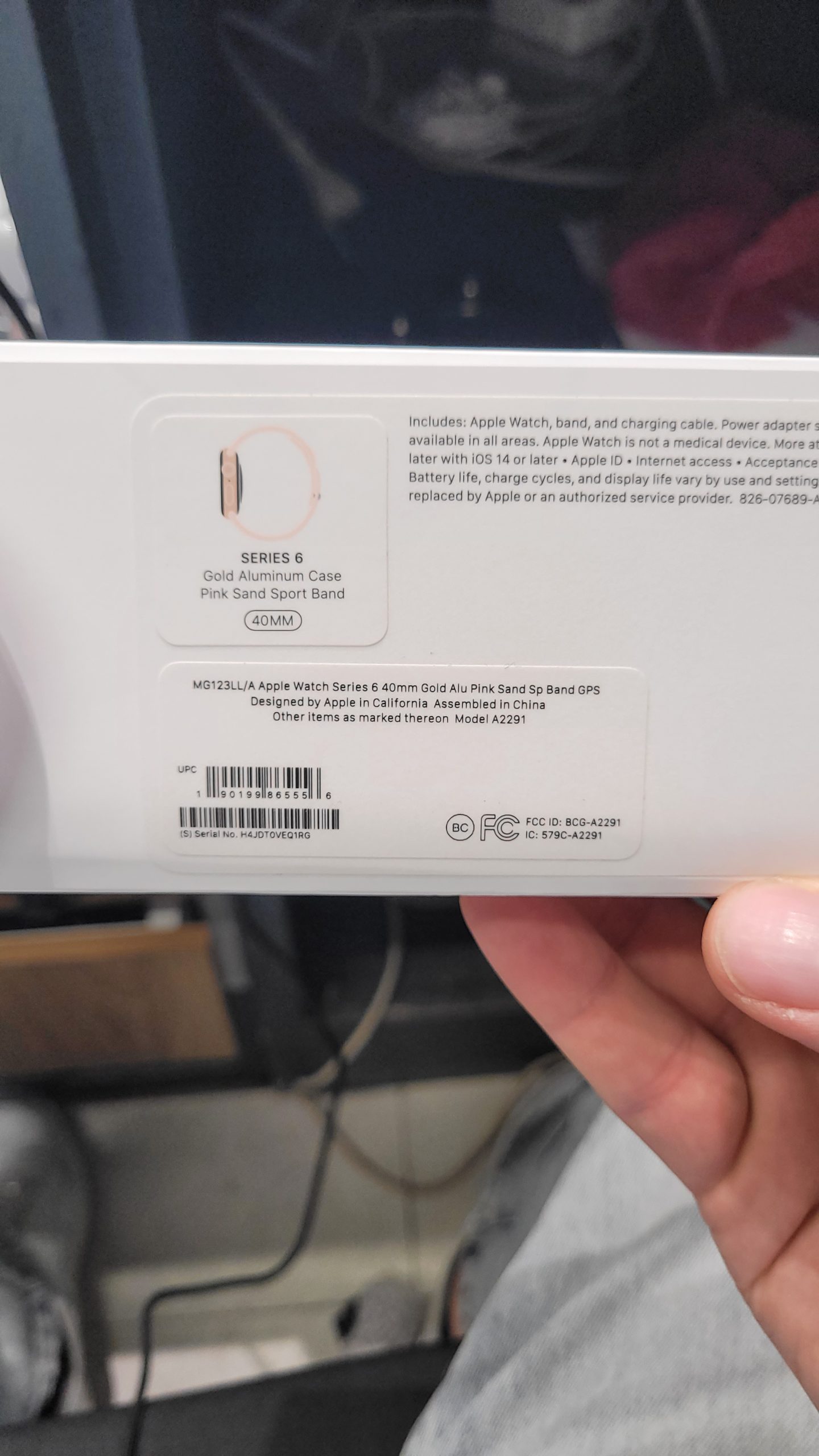ساعت استوک اپل مدل Apple Watch Series 6 40mm - Image 3